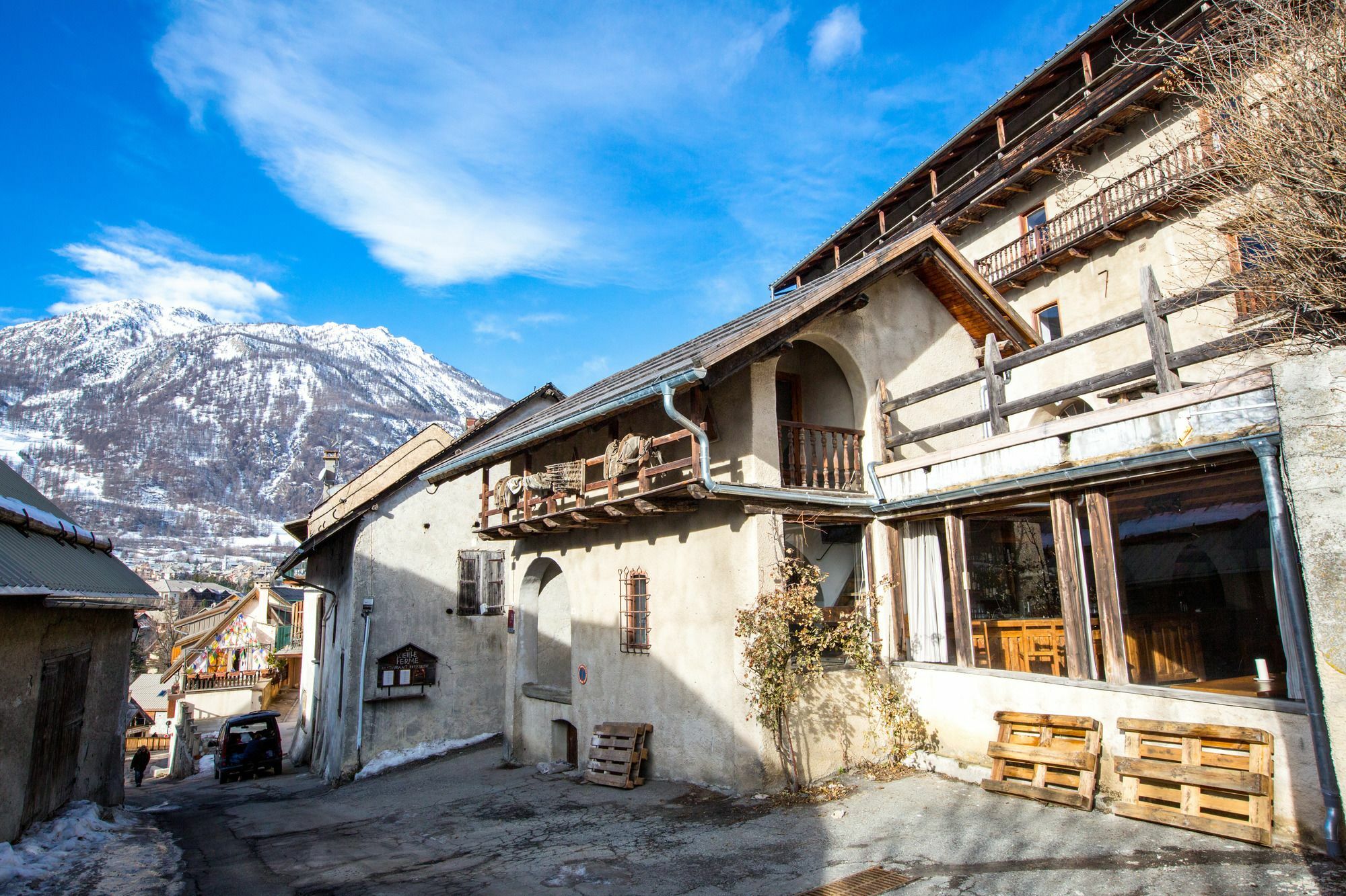 Langley Hotel La Vieille Ferme La Salle-les-Alpes Exterior foto